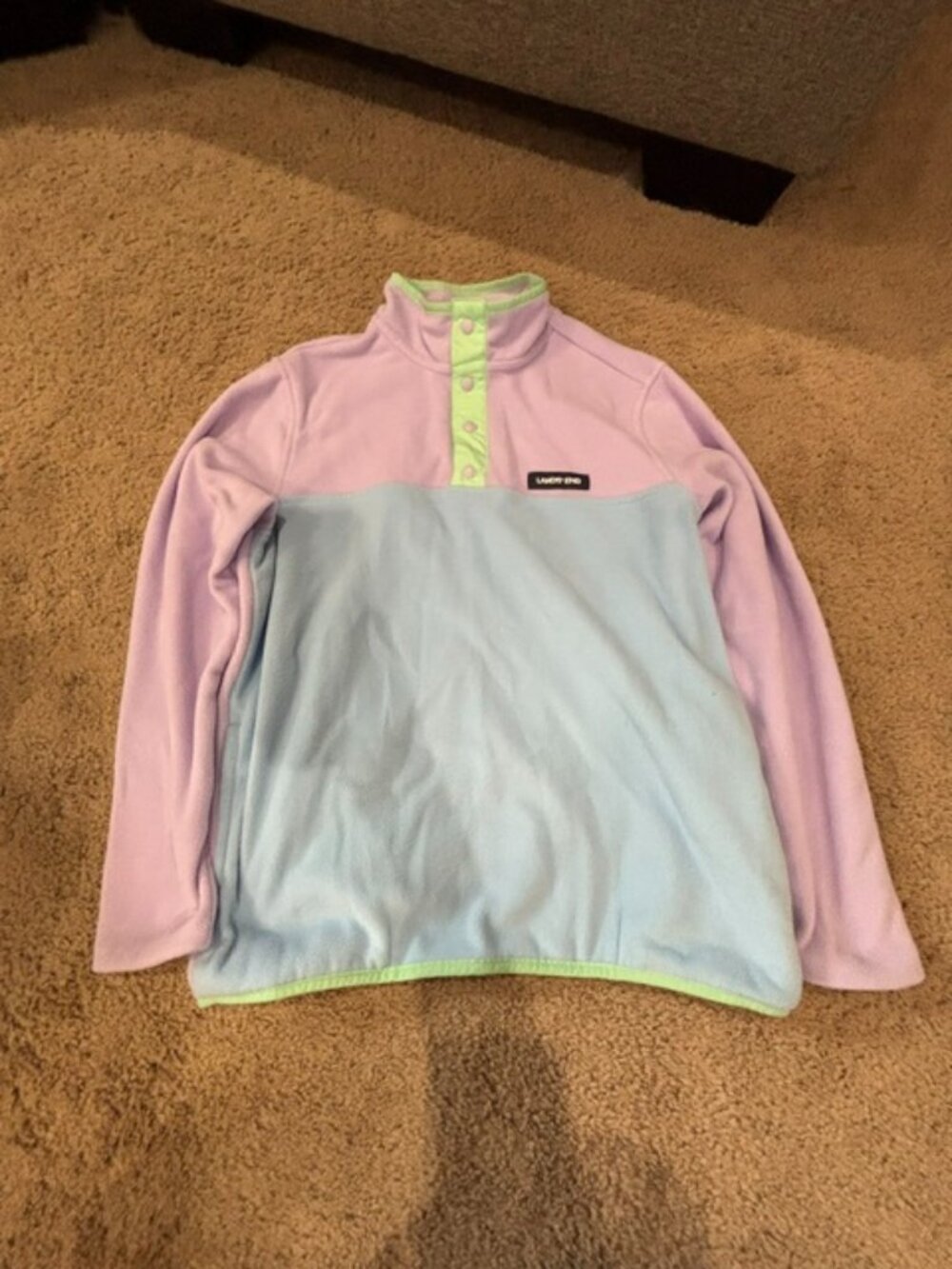 YOUTH Lands End Fleece Pullover